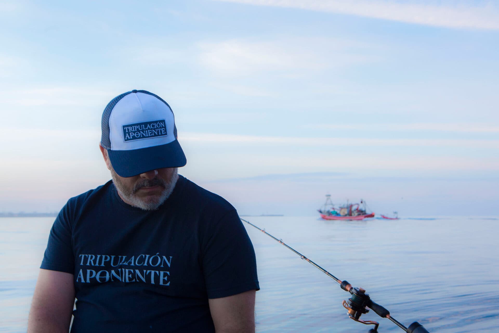 Ángel León en barco